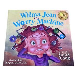 Wilma Jean the Worry Machine paperback child therapy book for anxiety